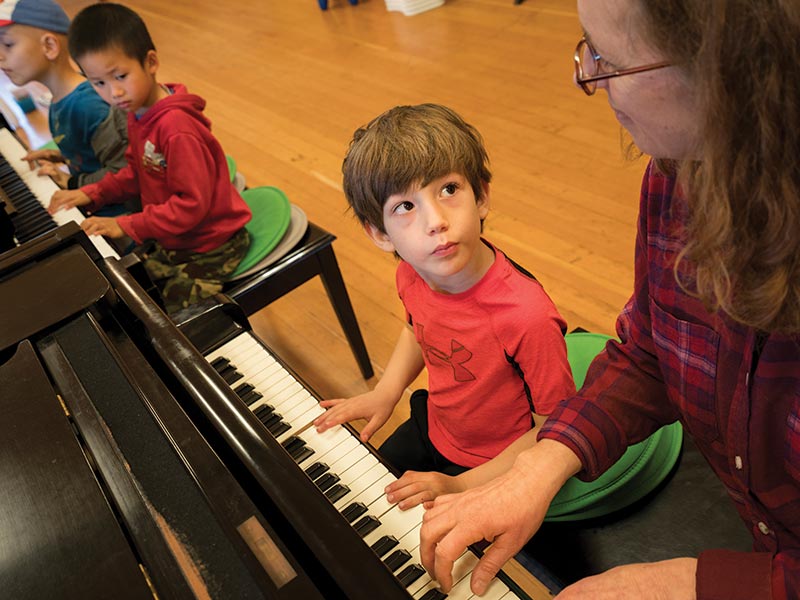 Beginning Piano class