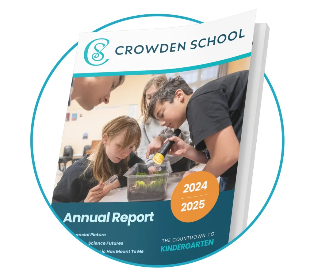 Crowden School annual report 2024-2025 cover